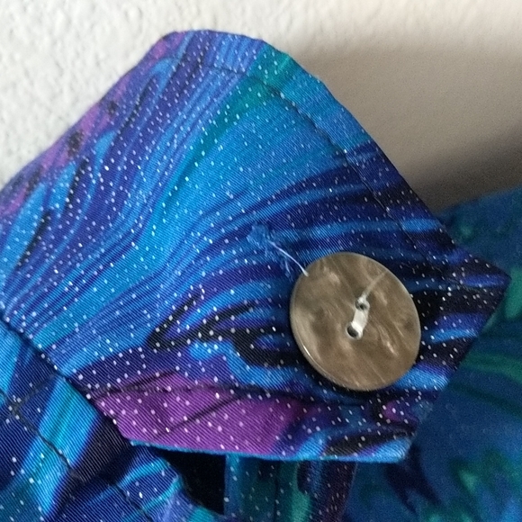 Jackets Galore High Fashion 1980s Style XL Shoulder Pads too Shiney Shimmery - Picture 5 of 8